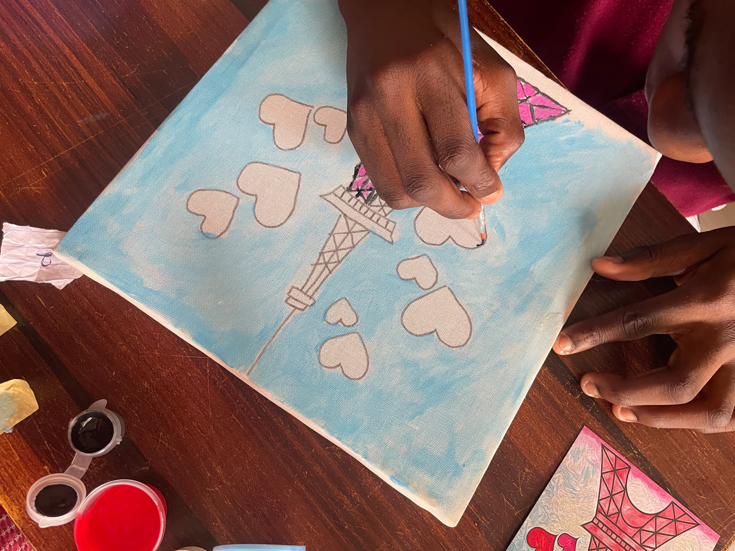 Art painting class
